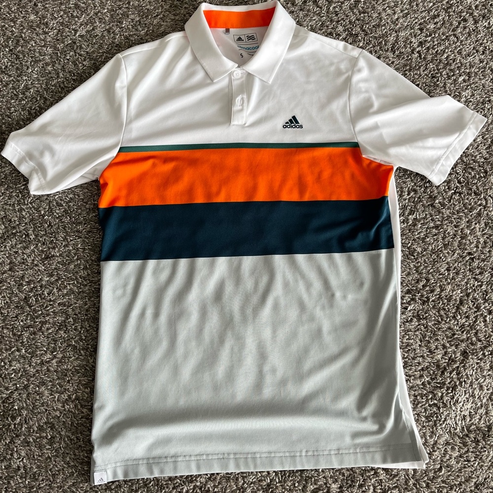 Adidas size small golf polo